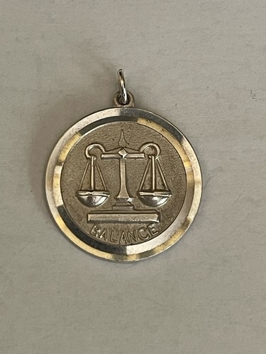 Vintage silver libra - vintage, scales