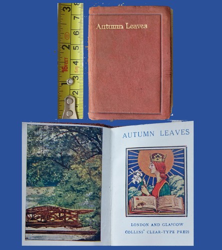 1921 antique miniature book - 1921,
