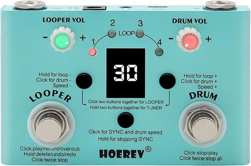 Hoerev drum looper tuner - drum,