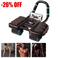 Automatic Rebound AB Roller Exercise Fitness Wheel Abdominal Wheel Elbow Support