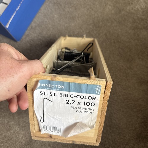 Slate roofing hooks x x100 - hooks,