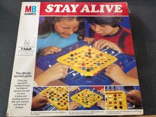 Vintage 1972 MB Games Stay Alive Board Game Complete See Description