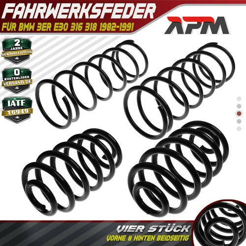 Springs suspension front - 4x,
