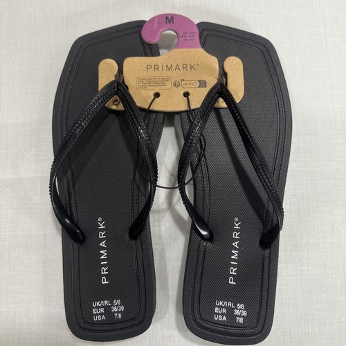 Primark black flip flops - primark,