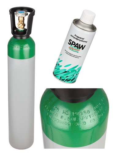 Argon gas bottle cylinder tig - bottle,