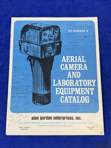Aerial camera laboratory - aerial, &