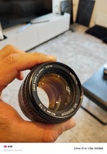 Minolta Md Rokkor Lens - 50mm