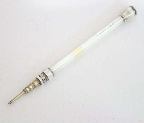 Antique solid silver sampson - silver,