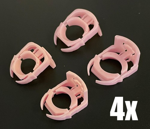 Fuel line retainer clips - 4x,