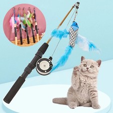 Cat Telescopic Fishing Rod Toy