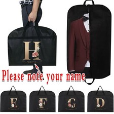 Personalised Custom name -Clothes Cover Breathable Travel Suit Garment Dress Bag