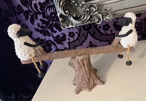 Next sheep seesaw - sheep, ornament