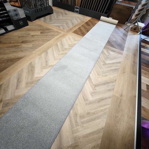 New grey twist stair - new, runner