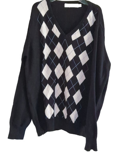 Ewm golf jumper mens black - golf,