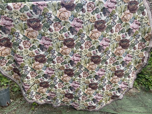 Tapestry type throw tablecloth - tapestry,