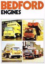 BEDFORD TK KM M TRUCK & VAS SB YRQ YRT BUS ENGINES '74 FACTORY UK SALES BROCHURE