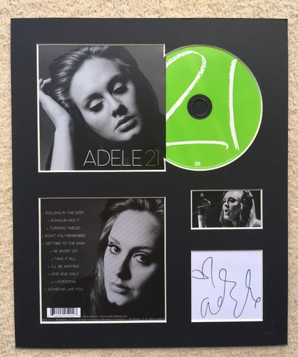 Adele signed autographed - signed,