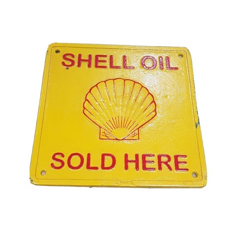Shell oil small garage - oil,