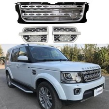 3PCS Front Grille Mesh Side