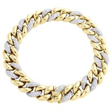 Miami Cuban Diamond Bracelet