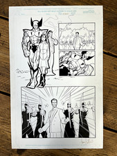 Wolverine 158 Original Interior Artwork page 18 - Signed