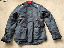 Oxford Metro 1.0 Motorcycle Motorbike Riding Textile Jacket Tech Black