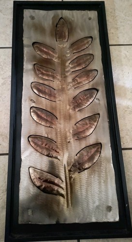 Vintage metal wall hanging - metal,