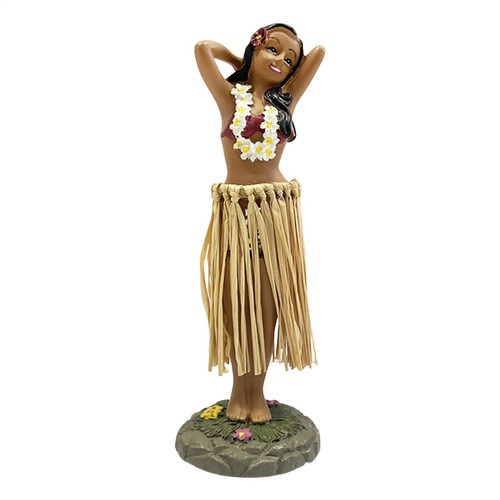Hawaiian dancer car dashboard - dancer,