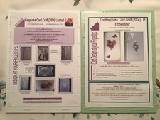 2 X KEEPSAKE CARD CRAFT 2004