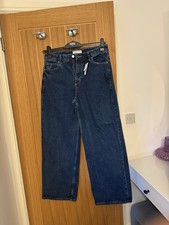 Women’s / Girls Wide Leg Jeans Size 12 BNWT Blue Denim