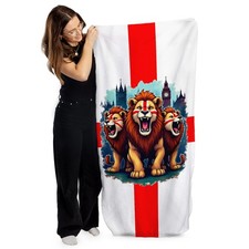 St George - England Lions - Football - Beach Towel