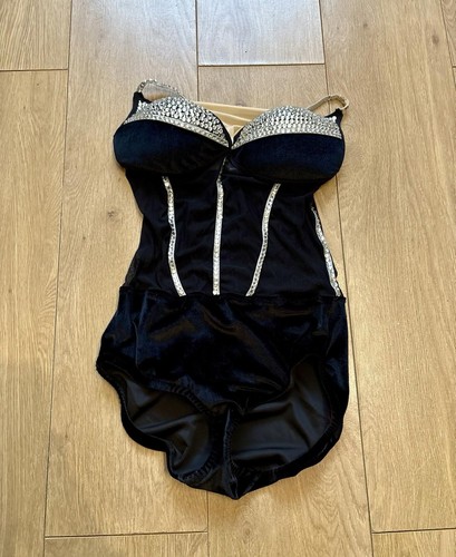 Showgirl strappy leotard