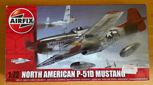 Airfix north american p 51d - north, p-51d