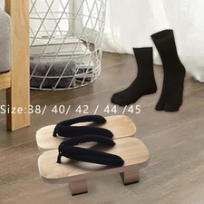 Japanese Wooden Clogs Flip