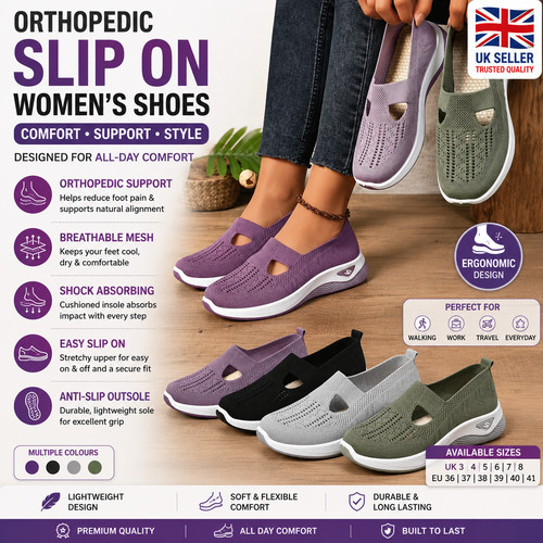 Orthopedic shoes for women - shoes,