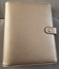 Kikki.K Gold leather large A5