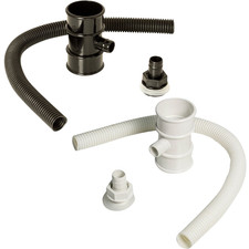 50mm Downpipe Rain Diverter Mini Flo, Water Butt Connector for Rainwater