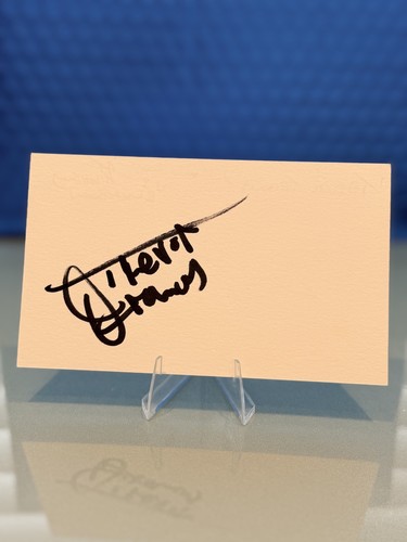 Trevor francis hand signed - trevor,