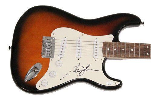 Eric johnson signed autograph - johnson,
