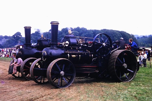 Fowler traction engine - fowler,