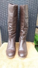 LADIES LINEA, DARK TAN LEATHER