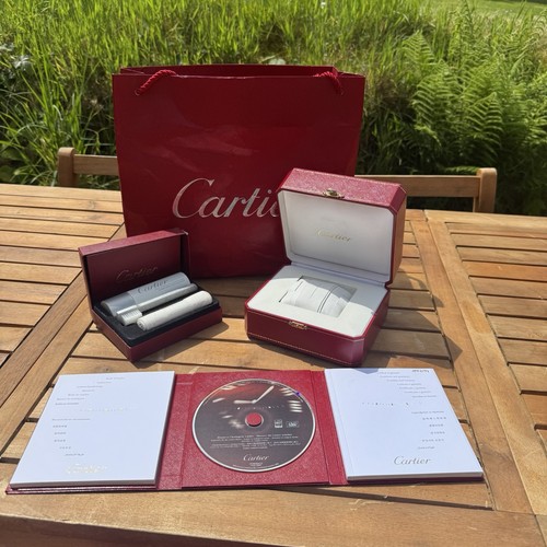 Cartier santos watch box - watch, box,