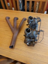 Genuine Mini Cooper 997 Twin SU Carbs Manifolds BLMC Austin
