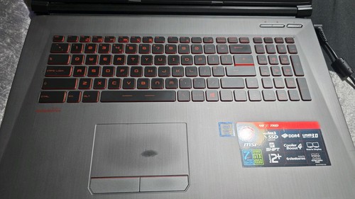 Msi gv72 7rd 833uk - msi, 17.3"