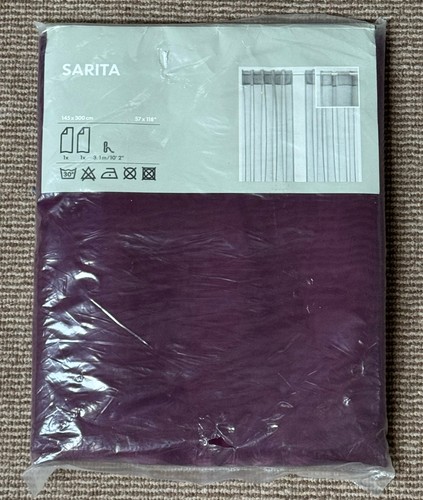 Ikea sarita sheer plum purple - sarita,