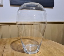 Large 14 Handmade Clear Glass