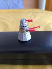 Vintage Silver Marx Rolykins Dalek