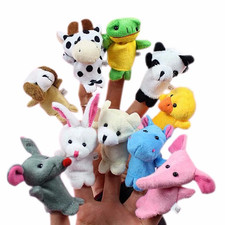 1/5/10 Pcs Cartoon Hand Doll