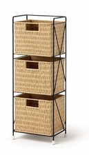 3 Drawer Slim Bathroom Storage