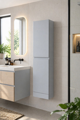 Tall bathroom storage cabinet - bathroom,